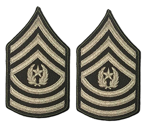 AGSU CHEVRONS E9 Command Sergeant Major 